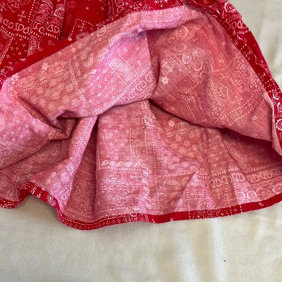 OshKosh B'gosh Red Bandana sundress with Spaghetti Straps - Picture 3 of 3